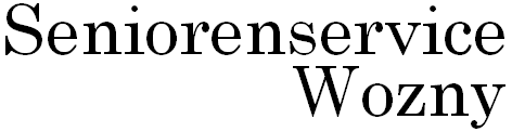 Seniorenservice-Wozny
